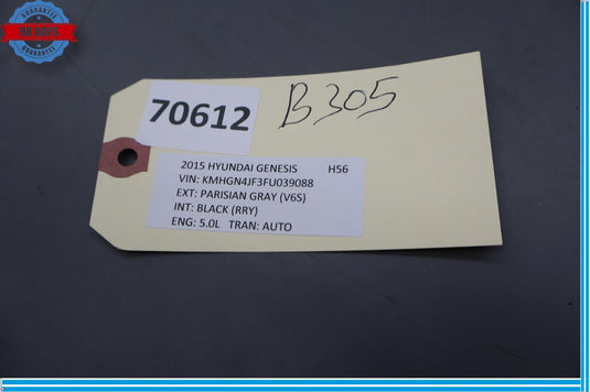 15-20 Hyundai Genesis G80 Speedometer Instrument Cluster Dash Trim Bezel Oem