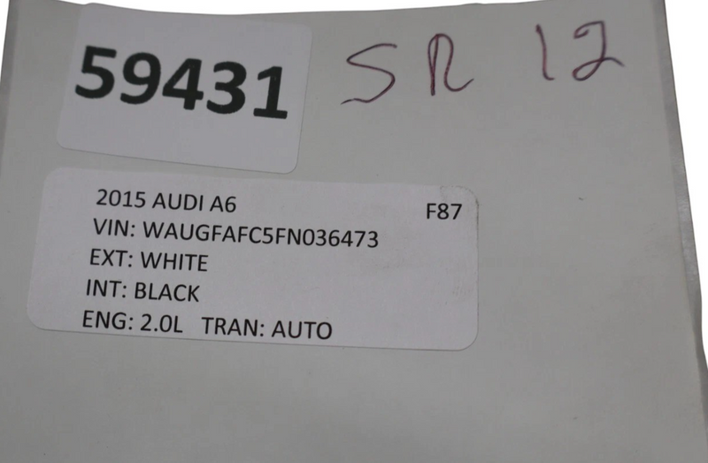 Load image into Gallery viewer, 08-20 Audi A6 Quattro Front Right Passenger Lower Seat Track Frame W/ Motor Oem
