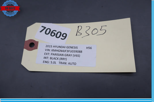 15-17 Hyundai Genesis AC Heater Climate Control Temperature Center Bezel Oem