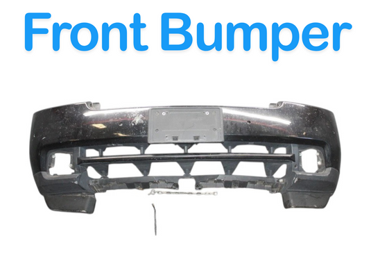 10-12 Land Rover Range Rover Front Bumper Cover Panel Assembly Black LR017330 EM
