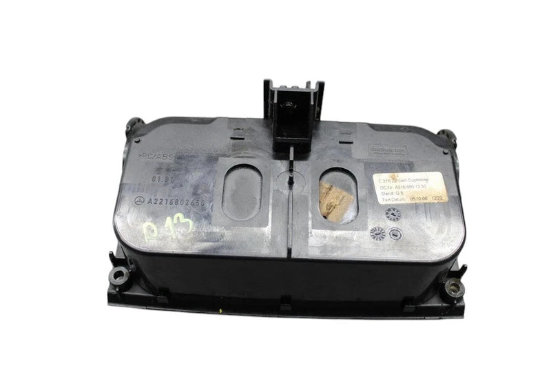 Load image into Gallery viewer, 07-13 Mercedes CL550 CL600 Center Console Cup Holder Cover Trim A2166801250 Oem
