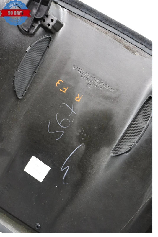 00-06 Mercedes S600 S55 AMG W220 Front Right Seat Back Cover Pocket Oem