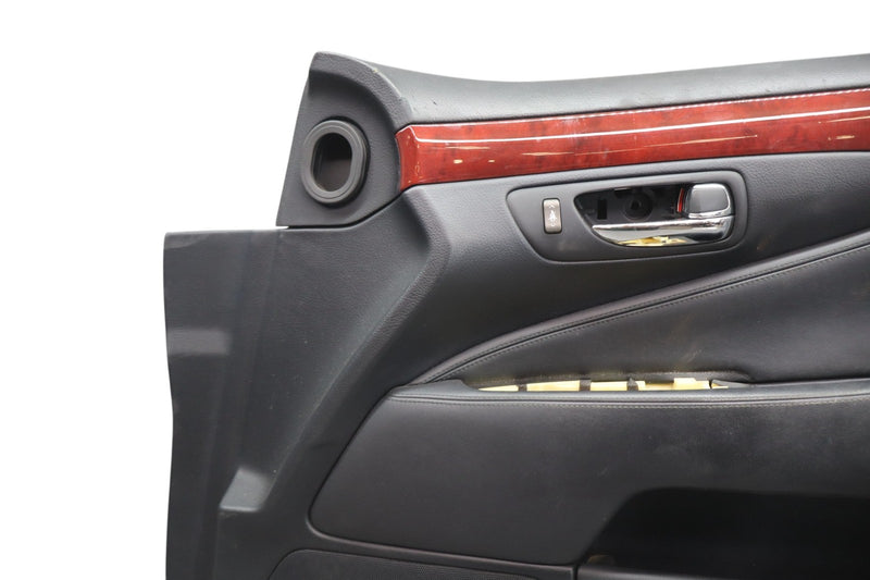 Load image into Gallery viewer, 07-09 Lexus LS460 Front Right Side Interior Door Panel Cover Assembly Black Oem
