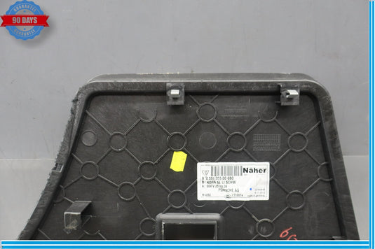 10-16 Porsche Panamera Rear Left Driver Side Trunk Access Panel Cover Oem