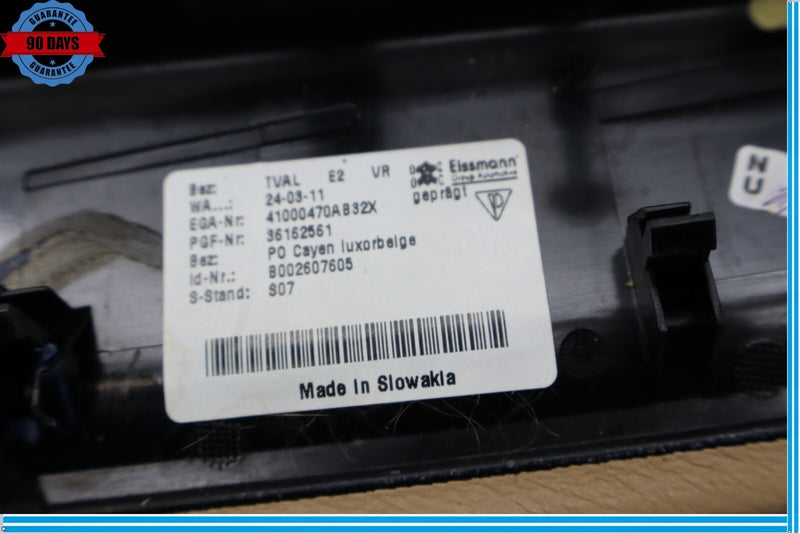 Load image into Gallery viewer, 11-18 Porsche Cayenne 958 Front Right Side Door Panel Armrest Arm Rest Oem
