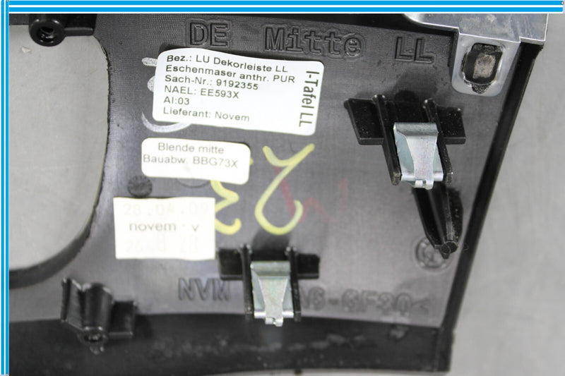 Load image into Gallery viewer, 09-15 BMW 750Li F01 F02 Center Dash AC Vents Start Button Trim Bezel Oem
