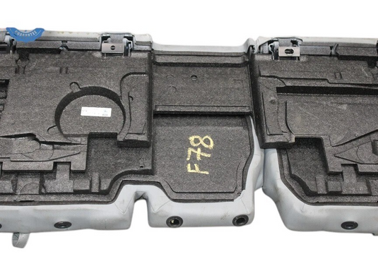 08-10 Porsche Cayenne 957 Rear Leather Seat Lower Cushion Bench 7L088525 Oem