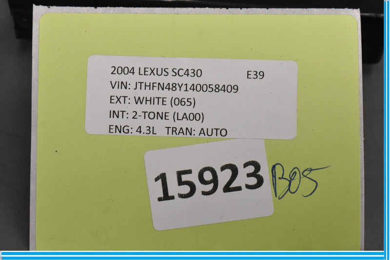 Load image into Gallery viewer, 02-10 Lexus SC430 Front Right Passenger Side Door Control Module Unit Oem
