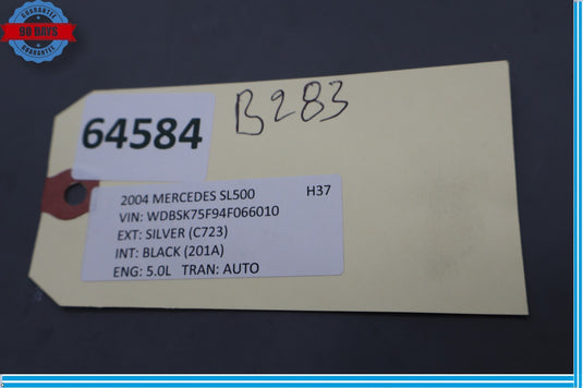 00-12 Mercedes R230 SL500 SL55 AMG Steering Column Switch 0085452324 Oem