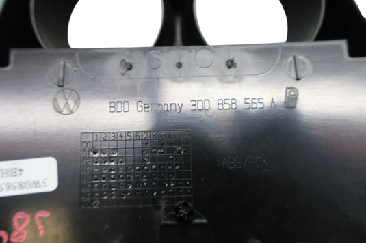 03-13 Bentley Continental GT Instrument Cluster Speedometer Bezel Trim Oem