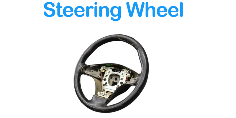 Load image into Gallery viewer, 06-09 Pontiac Solstice Front Left Driver Side Steering Wheel Black 25864938 Oem
