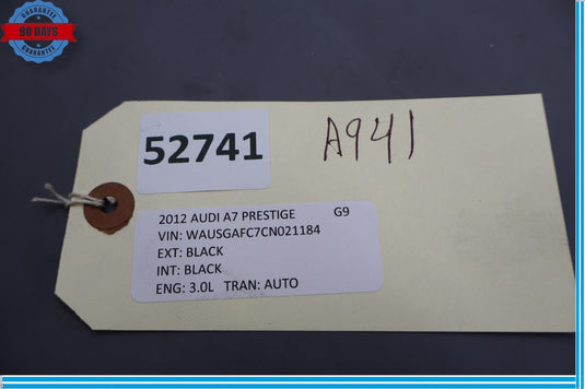 12-18 Audi A7 Quattro Front Left Side A Pillar Middle Cover Trim Panel Oem