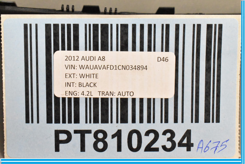 Load image into Gallery viewer, 11-18 Audi A6 A7 A8 Q5 Q7 Quattro Armrest Console Trim Bezel 4H0864357C Oem
