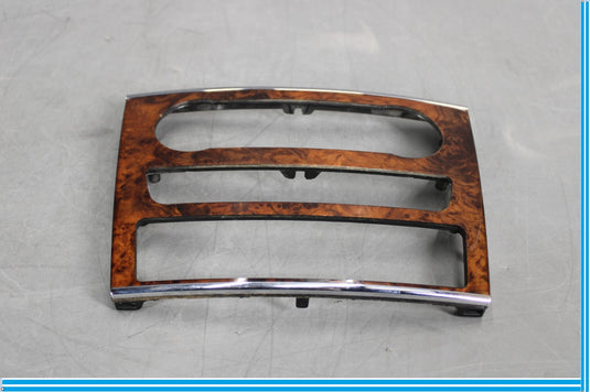 06-12 Mercedes GL450 Center Console Control Trim Bezel Cover Panel Wood Oem