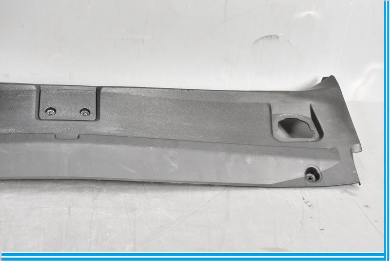 Load image into Gallery viewer, 14-20 Maserati Quattroporte Rear Trunk Sill Scuff Plate Black 670013681 Oem
