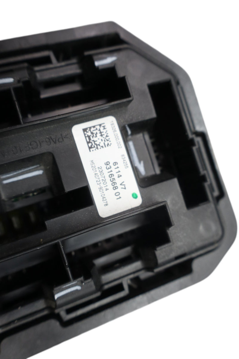 Load image into Gallery viewer, 14-18 BMW X5 Front Main Power Distribution Fuse Relay Box 931656801 Oem
