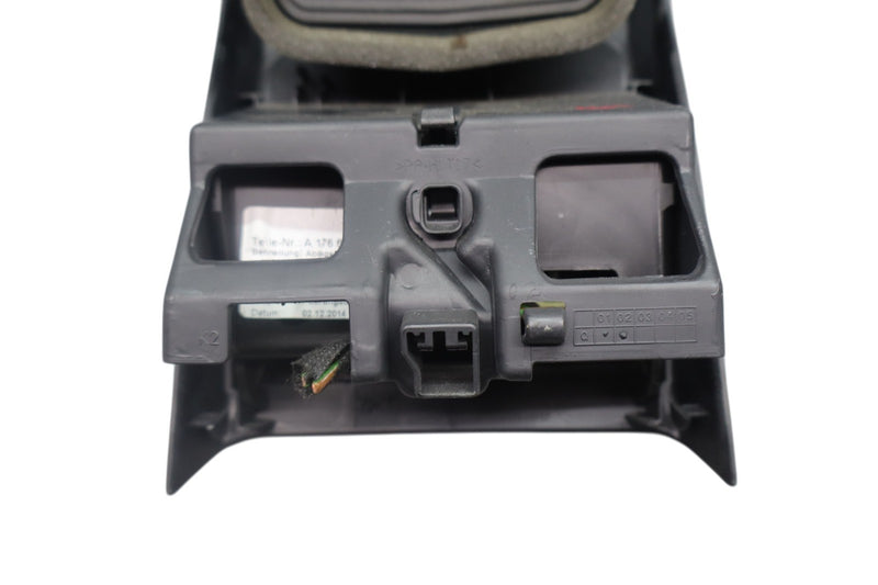 Load image into Gallery viewer, 14-19 Mercedes C117 CLA250 Rear Center Vent Console Ashtray A1766801050 Oem

