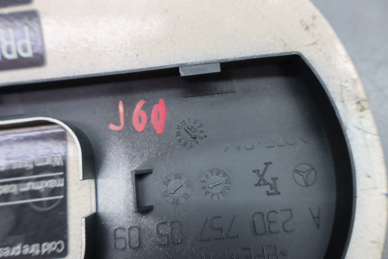 Load image into Gallery viewer, 03-12 Mercedes R230 SL500 SL55 Fuel Filler Gas Tank Door Flap Lid White Oem
