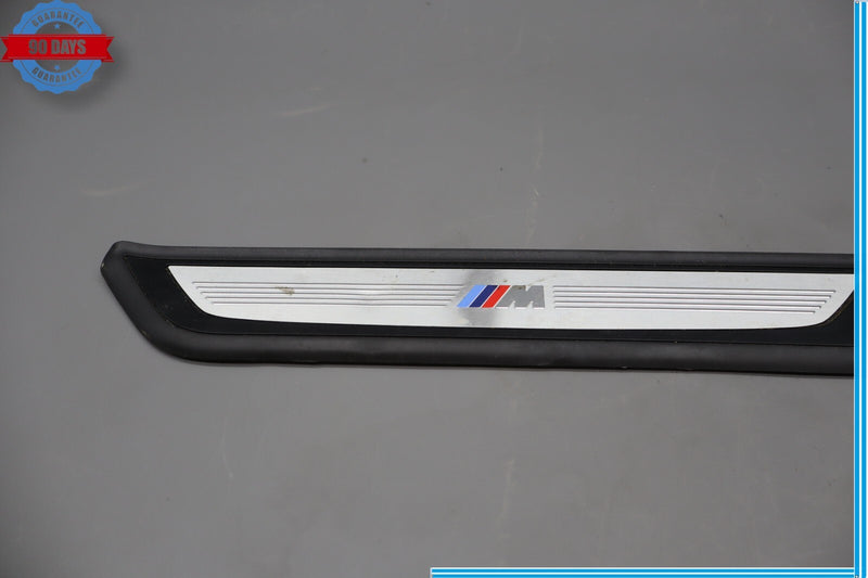 Load image into Gallery viewer, 09-15 BMW 750Li F01 F02 Rear Left Driver Side Door Sill Scuff Plate Trim Oem
