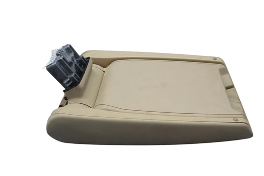 12-18 Audi A7 Center Console Armrest Arm Rest Pad Cover Leather Beige OEM