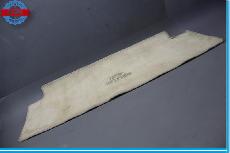 Load image into Gallery viewer, 11-17 Infiniti QX56 QX80 Rear Trunk Carpet Cover Liner Mat Beige Oem
