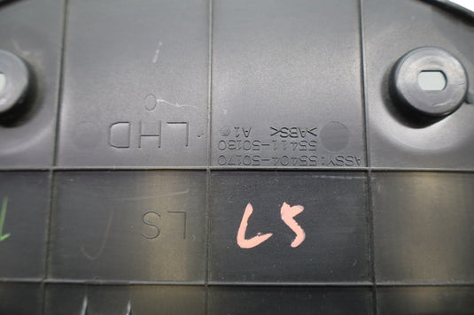 07-12 Lexus LS460 Dashboard Speedometer Bezel & Steering Column Cover Oem