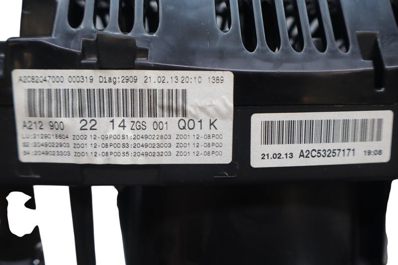 Load image into Gallery viewer, 10-13 Mercedes W212 E400 E350 E550 Instrument Cluster Speedometer Oem
