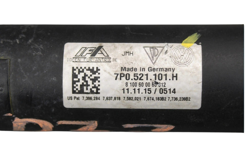 Load image into Gallery viewer, 11-17 Volkswagen VW Touareg Front Driveshaft Halfshaft Propeller Shaft OEM
