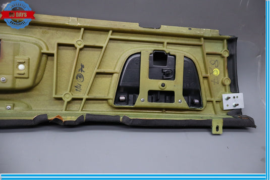 06-12 Bentley Continental Flying Spur Rear Back Deck Shelf Trim Panel Oem