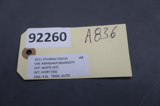11-13 Hyundai Equus Front Left Side Seat Adjustment Switch Control Mode Oem