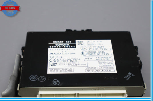 07-09 Lexus LS460 LS460L Smart Key Keyless Entry Control Module Unit ECU Oem