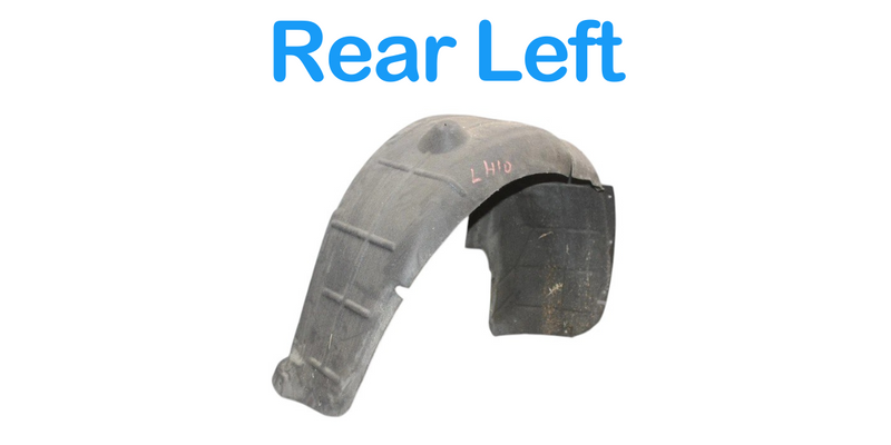 Load image into Gallery viewer, 14-17 Maserati Ghibli Rear Left Side Fender Liner Splash Shield Guard Cover Oem

