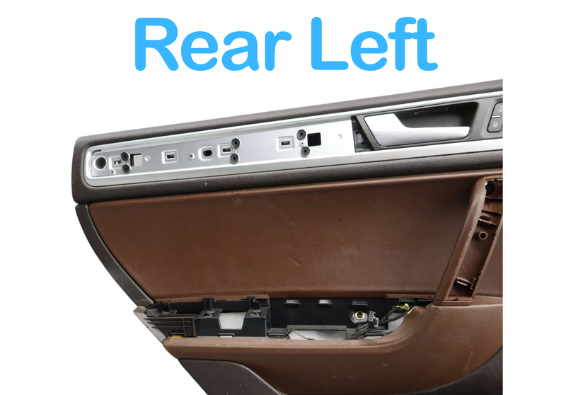 Load image into Gallery viewer, 11-14 Volkswagen VW Touareg Rear Left Driver Side Interior Door Cover Panel Oem
