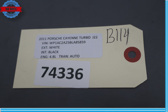 11-18 Porsche Cayenne Front Left Driver Under Dash Cabin Fuse Relay Box Oem