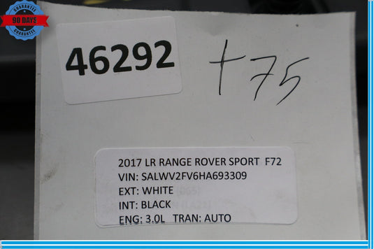 14-17 Land Rover Range Rover Sport Trunk First Aid Medical & Tool Storage Oem