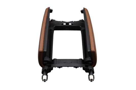 13-16 Maserati Quattroporte Center Console Armrest Arm Rest Brown B0008375 Oem