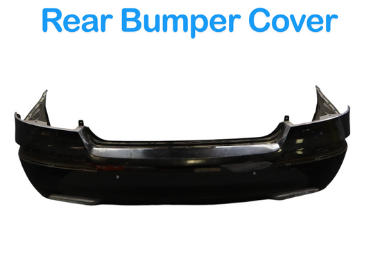11-13 Hyundai Equus Rear Bumper Cover Assembly Black 866403N010 OEM