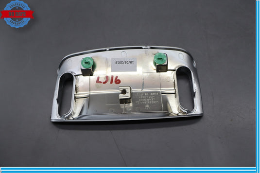 17-24 Maserati Ghibli M157 Front Left Seat Headrest Plate Cover Panel Oem