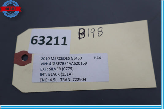 09-12 Mercedes X164 GL550 GL450 Trunk Lid Tailgate Hydraulic Pressure Cylinder
