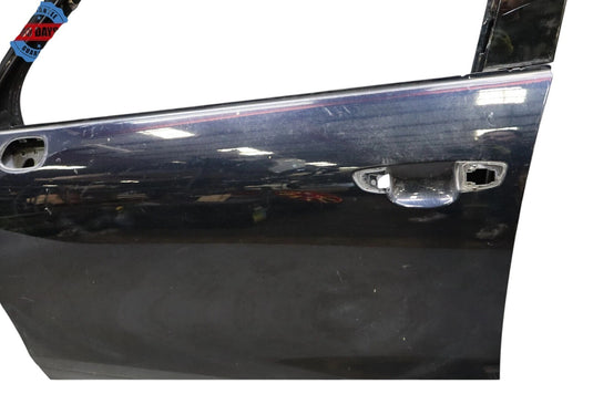 11-18 Porsche Cayenne 958 Front Left Driver Side Exterior Door Shell Blue OEM