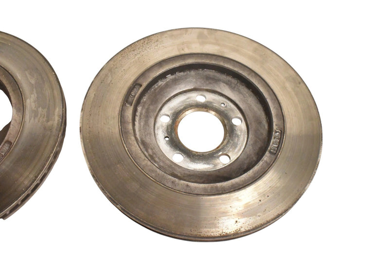 Load image into Gallery viewer, 03-18 Bentley Continental Rear Left &amp; Right Disc Brake Rotor Set 4E0615601L Oem
