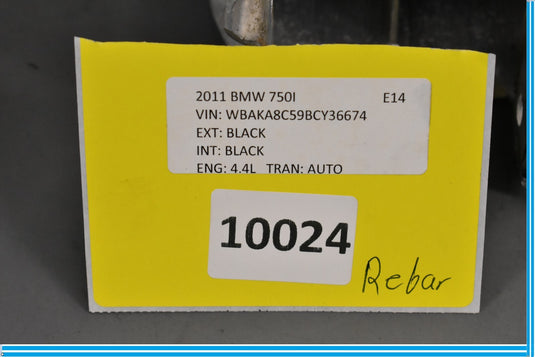 09-12 BMW 750i 750Li Front Left Driver Reinforcement Bar Mount Bracket Oem