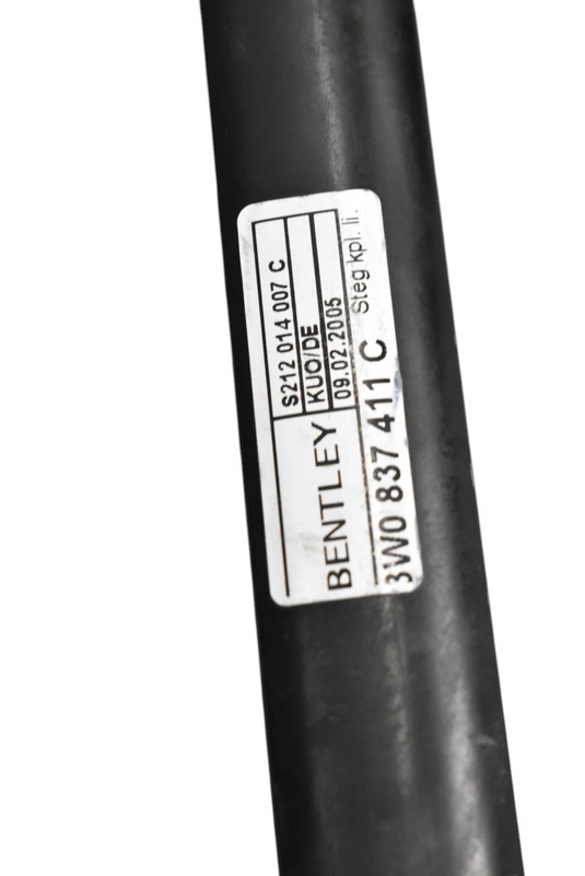 03-10 Bentley Continental GT Left Driver Side Vent Glass Window Panel Black Oem