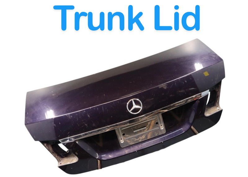 Load image into Gallery viewer, 10-16 Mercedes E350 E550 W212 Trunk Door Hatch Deck Lid Shell Blue Oem
