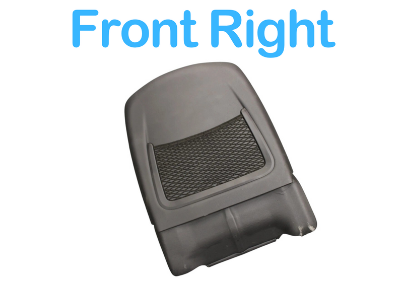 Load image into Gallery viewer, 14-17 Maserati Ghibli Front Right Passenger Side Seat Back Plate Cover Panel OEM
