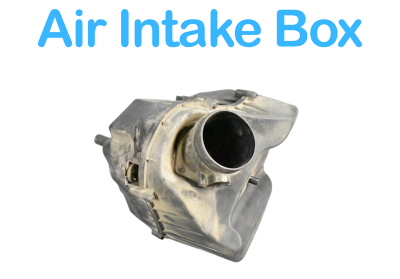 Load image into Gallery viewer, 11-12 Audi A8 4.2L Right Passenger Side Engine Air Intake Box 4H0133824L Oem
