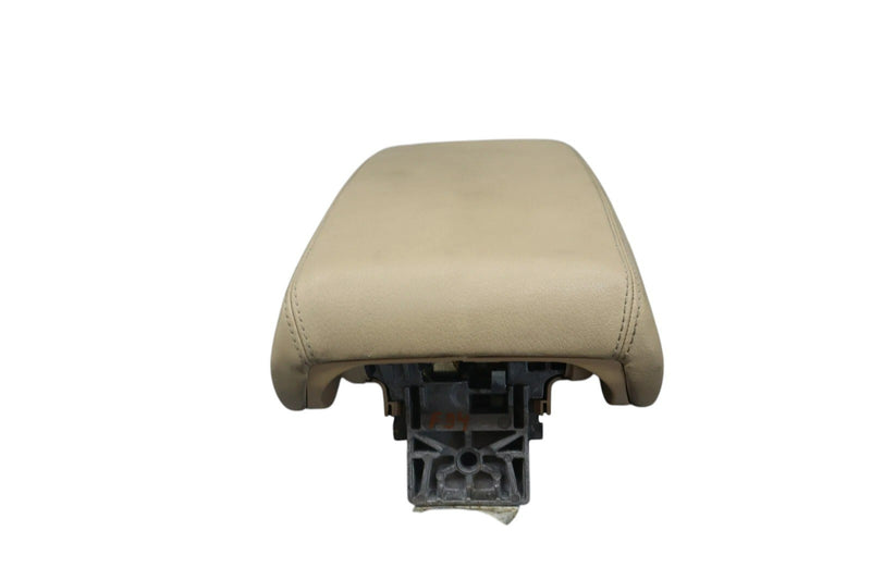 Load image into Gallery viewer, 12-18 Audi A7 Center Console Armrest Arm Rest Pad Cover Leather Beige OEM
