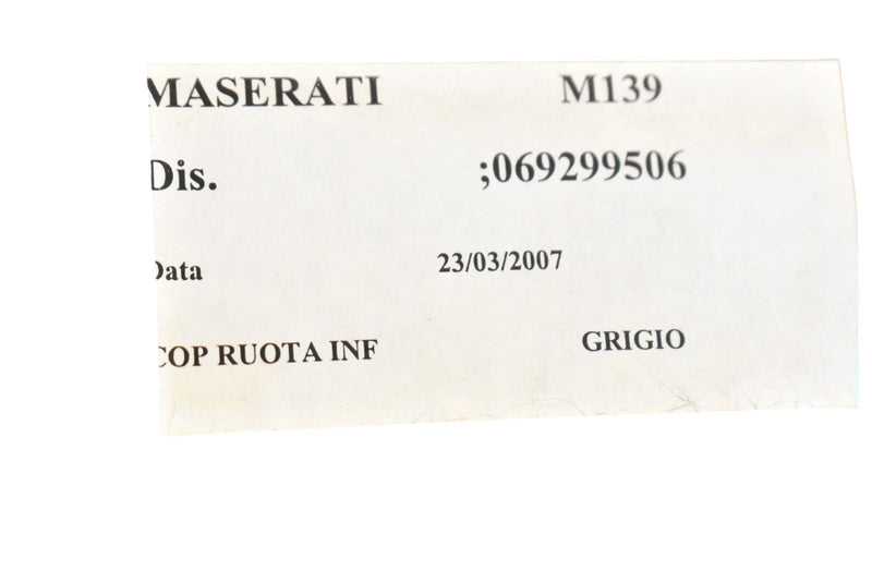 Load image into Gallery viewer, 03-13 Maserati Quattroporte M139 Rear Spare Tire Cover Panel Black 69299506 OEM
