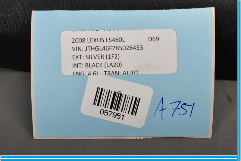 Load image into Gallery viewer, 07-12 Lexus LS460 Rear Left Driver Side Door Sill Scuff Plate Cover Oem
