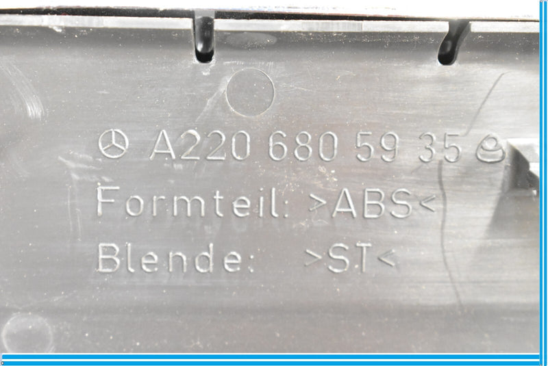 Load image into Gallery viewer, 00-06 Mercedes S430 S500 S600 Rear Left Driver Side Door Step Sill Sills Oem

